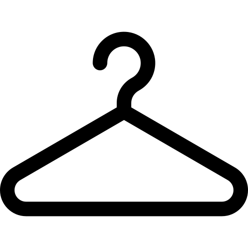 A clothes hanger.